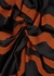 Tiger-print silk-blend satin midi dress - Vivienne Westwood