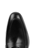 Blooming black leather penny loafers - Santoni