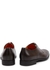 Blackout dark drown leather Oxford shoes - Santoni