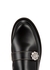 40 black leather loafers - Ganni