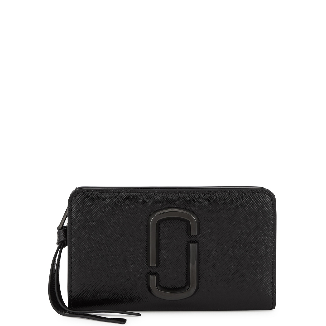 Marc Jacobs The Snapshot DTM Compact Black Leather Wallet - One Size