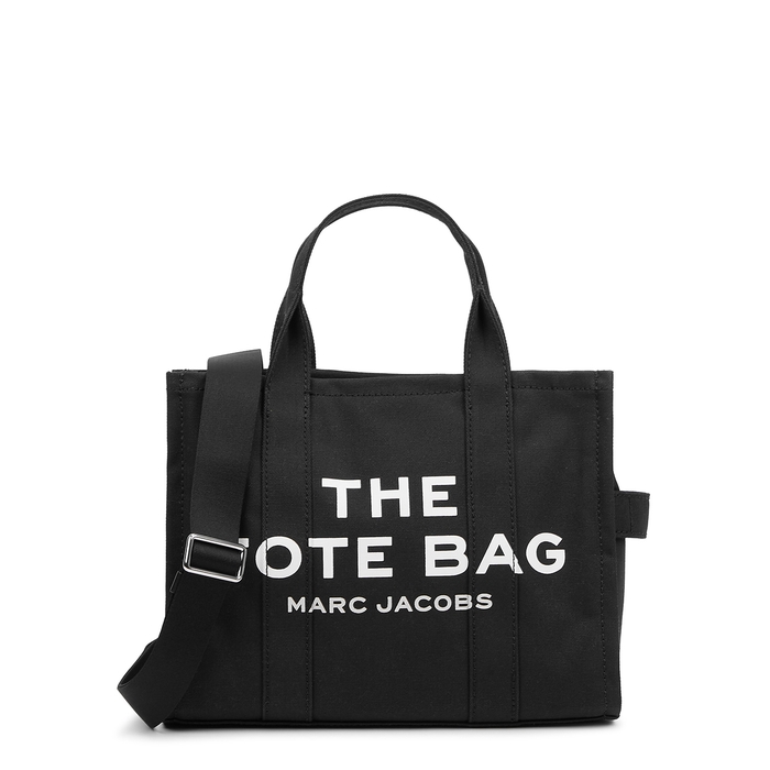 Marc Jacobs The Tote Small Black Canvas Tote