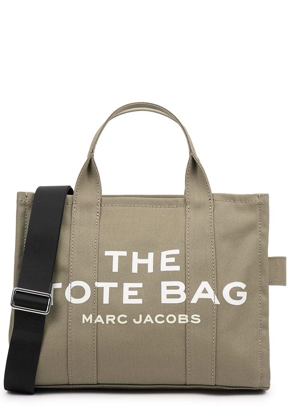 Marc Jacobs The Tote small army green canvas tote - Harvey Nichols
