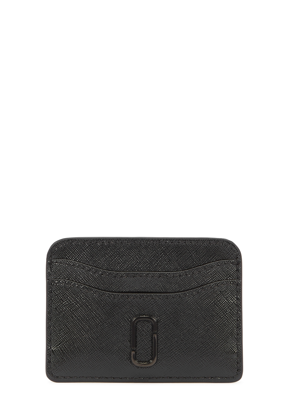 Marc Jacobs The Snapshot DTM black leather card holder