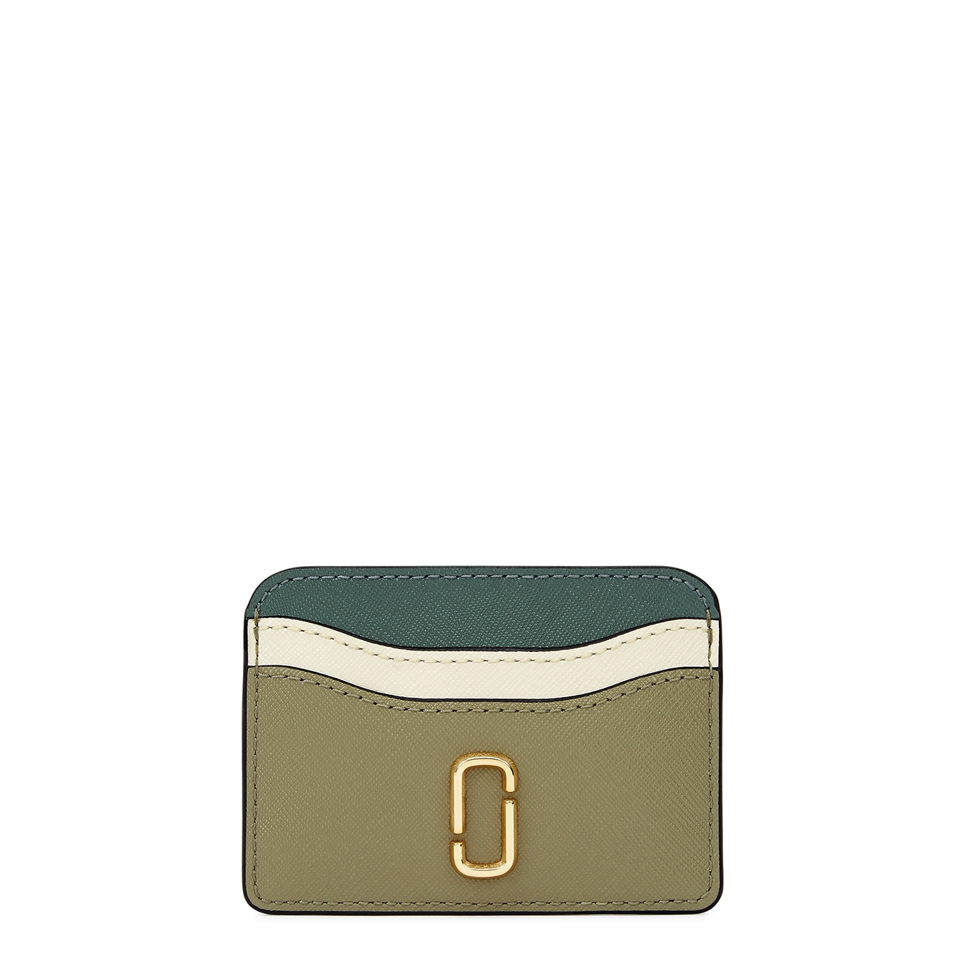 Marc Jacobs The Snapshot Panelled Leather Card Holder