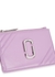 Glam Shot lilac quilted leather wallet - Marc Jacobs