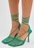 Stretch 90 green mesh sandals - Bottega Veneta