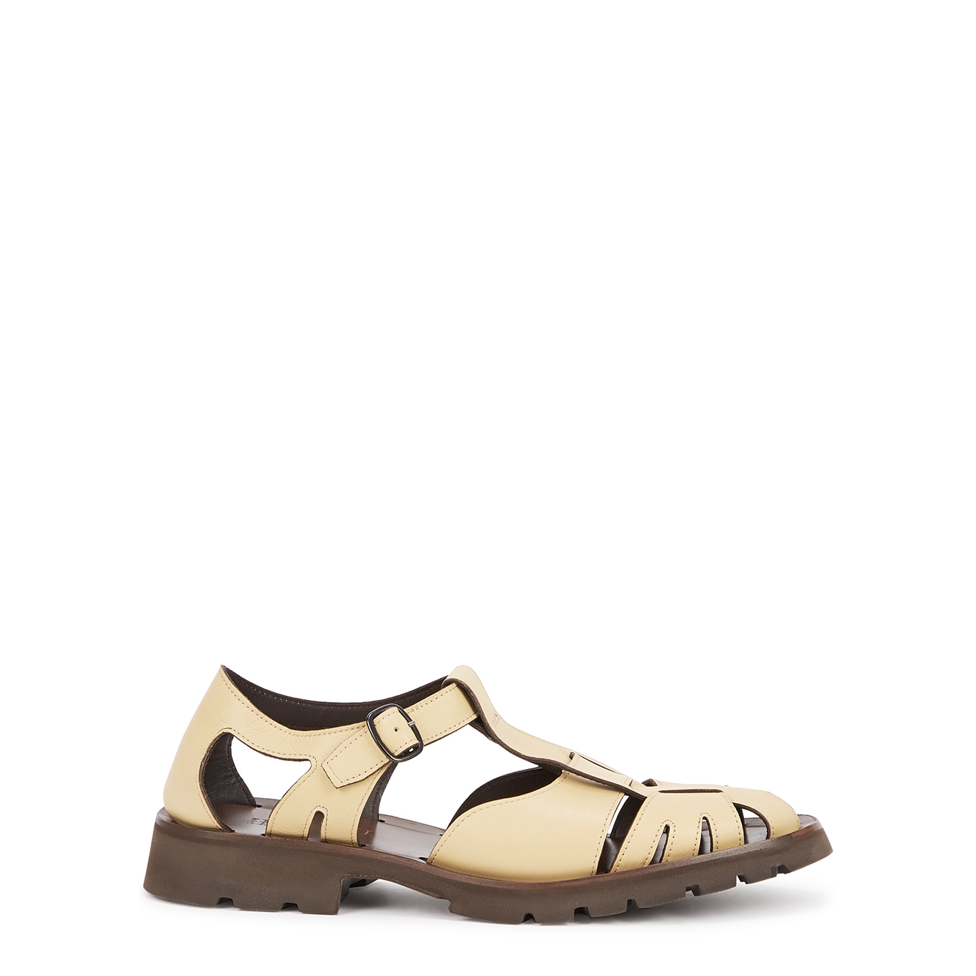 Hereu Pesca Sport Sand Leather Sandals - Beige - 7