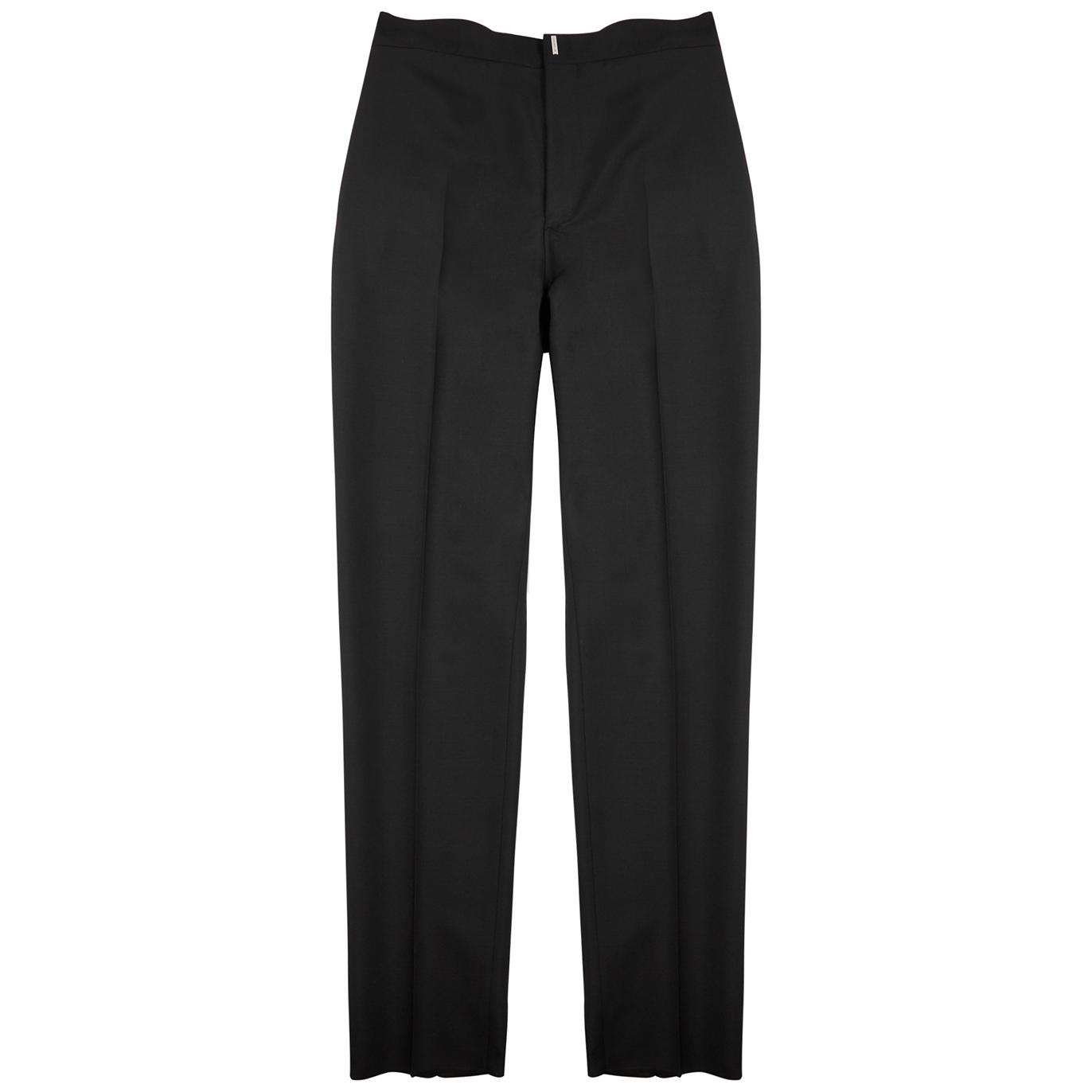 Givenchy Black Slim-leg Wool-blend Trousers - 52