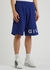 4G Peace blue logo cotton shorts - Givenchy