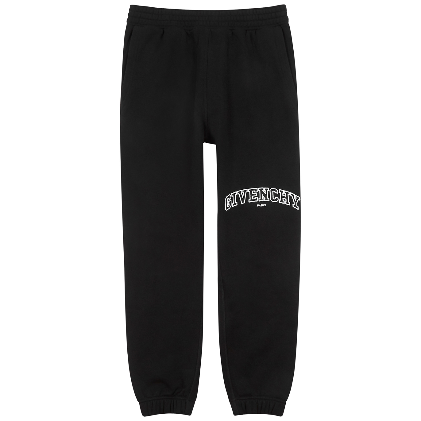 Givenchy College Black Logo Cotton Sweatpants