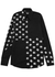 Black logo-print cotton shirt - Dolce & Gabbana