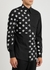 Black logo-print cotton shirt - Dolce & Gabbana