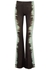Koro tie-dyed flared-leg wool trousers - 16ARLINGTON