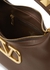 Valentino Garavani Stud Sign brown leather shoulder bag - Valentino