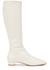 Edie 25 off-white leather knee-high boots - BY FAR