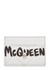 White logo leather card holder - Alexander McQueen