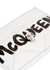White logo leather card holder - Alexander McQueen