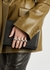 Four Ring black leather shoulder bag - Alexander McQueen
