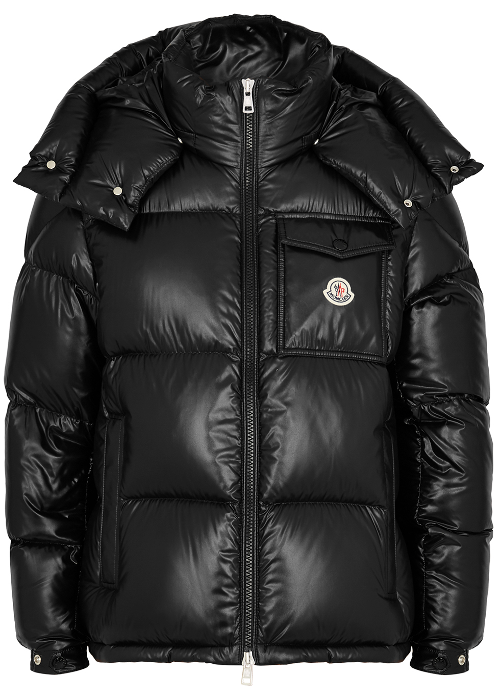 Moncler Montbeliard black quilted shell jacket - Harvey Nichols