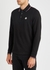 Black logo piqué cotton polo shirt - Moncler