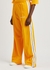 Yellow striped jersey track pants - Palm Angels