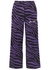 Zebra-jacquard cropped jersey track pants - Palm Angels