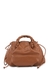Bombon brown leather cross-body bag - Hereu