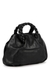 Bombon medium black leather cross-body bag - Hereu