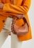 Espiga mini brown leather top handle bag - Hereu