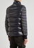 Tib navy quilted shell gilet - Moncler