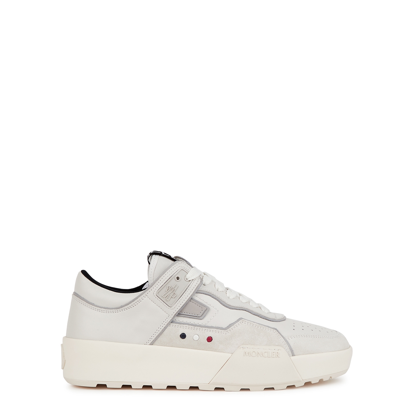Moncler Promyx White Leather Sneakers - 11