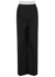 Black wide-leg wool trousers - Alexander Wang