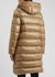 Cambales brown quilted shell coat - Moncler
