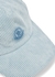 Light blue logo corduroy cap - Moncler
