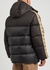 Black logo quilted shell jacket - Gucci