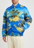 Printed padded shell bomber jacket - Gucci