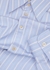 Blue striped cotton-poplin shirt - Gucci