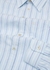 Blue striped cotton shirt - Gucci
