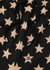 Black star-print jersey shorts - Gucci