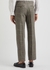 Checked wool-blend trousers - Gucci