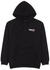 Political black hooded cotton sweatshirt - Balenciaga