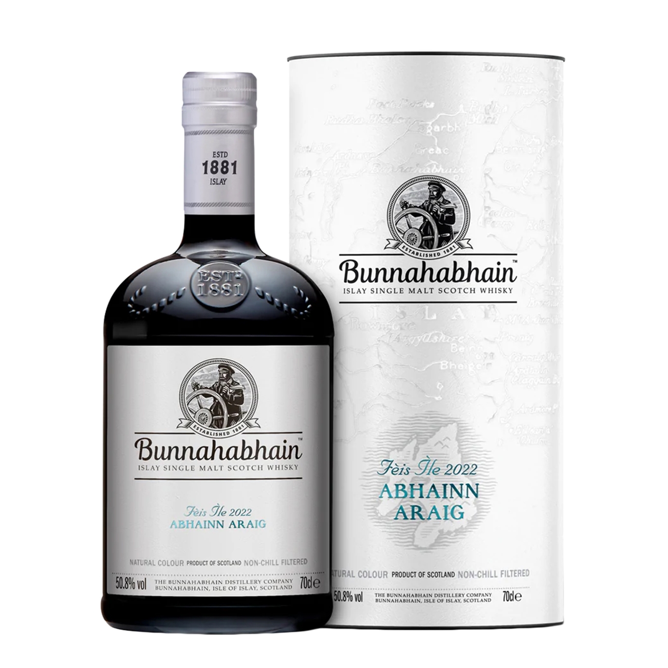 Bunnahabhain Abhainn Araig Fèis Ìle 2022 Single Malt Scotch Whisky