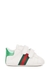 KIDS Ace white leather sneakers (IT16-IT19) - Gucci