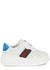 KIDS White panelled leather sneakers (IT20-IT26) - Gucci