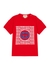 KIDS Red printed cotton T-shirt - Gucci