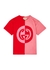 KIDS Pink and red logo cotton T-shirt (6-36 months) - Gucci