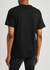 Black printed cotton T-shirt - Versace Jeans Couture