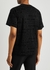 Black logo-monogrammed cotton T-shirt - Versace Jeans Couture