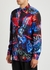 Printed satin shirt - Versace Jeans Couture